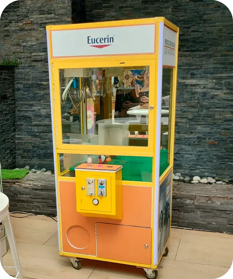 Peluchera amarilla rentamania