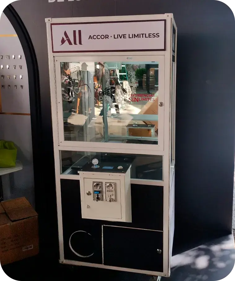 Peluchera blanca rentamania